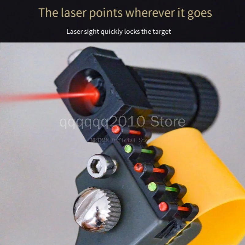 Slingshot Resin Infrared Laser Sight for Outdoor Competitive Hunting Plastic Catapult Free Binding Fast Compression Set