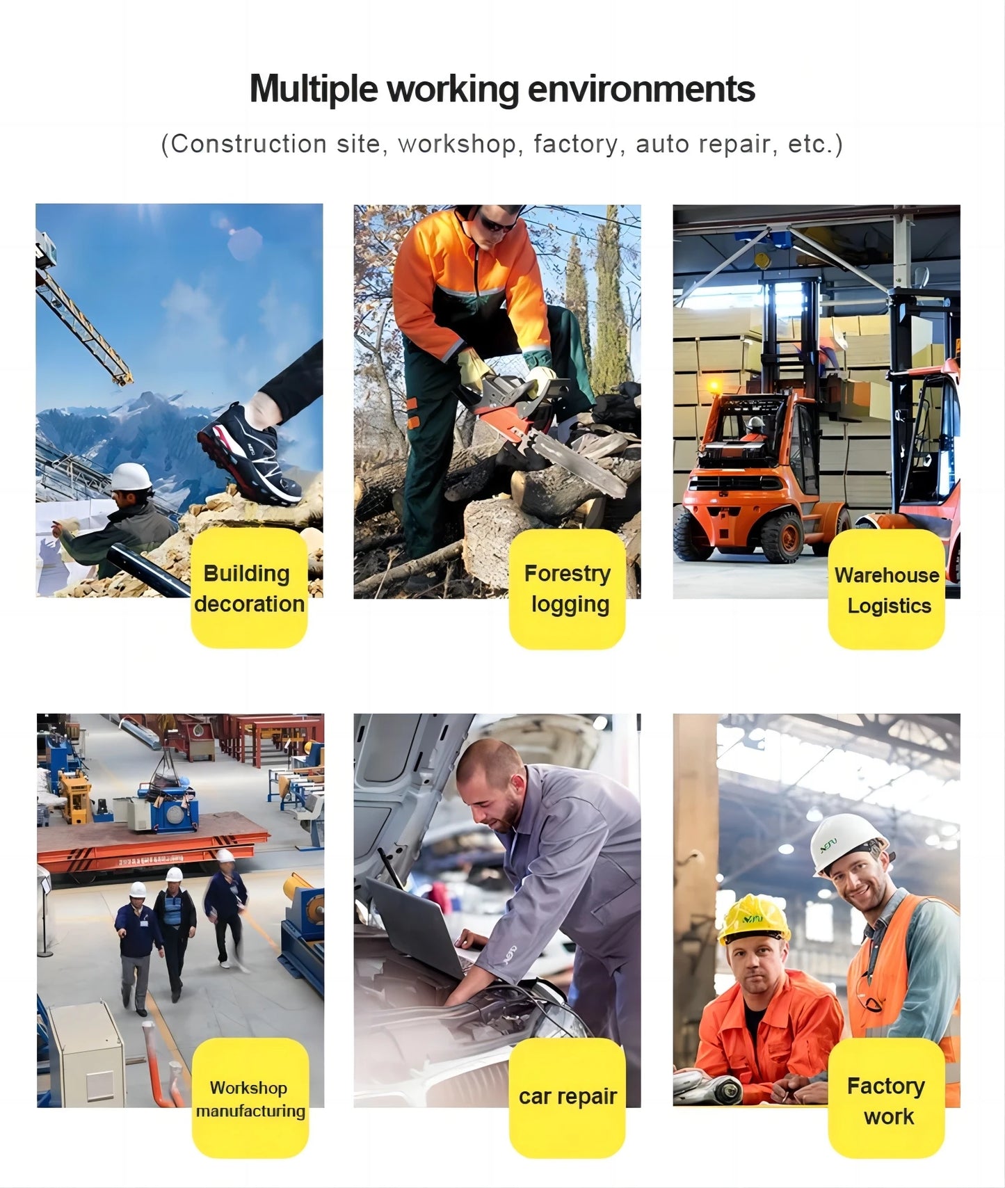 Waterproof Men Boots Rotating Buttons Safety Shoes Men Puncture-Proof Work Boots Steel Toe Shoes Light Indestructible Shoes