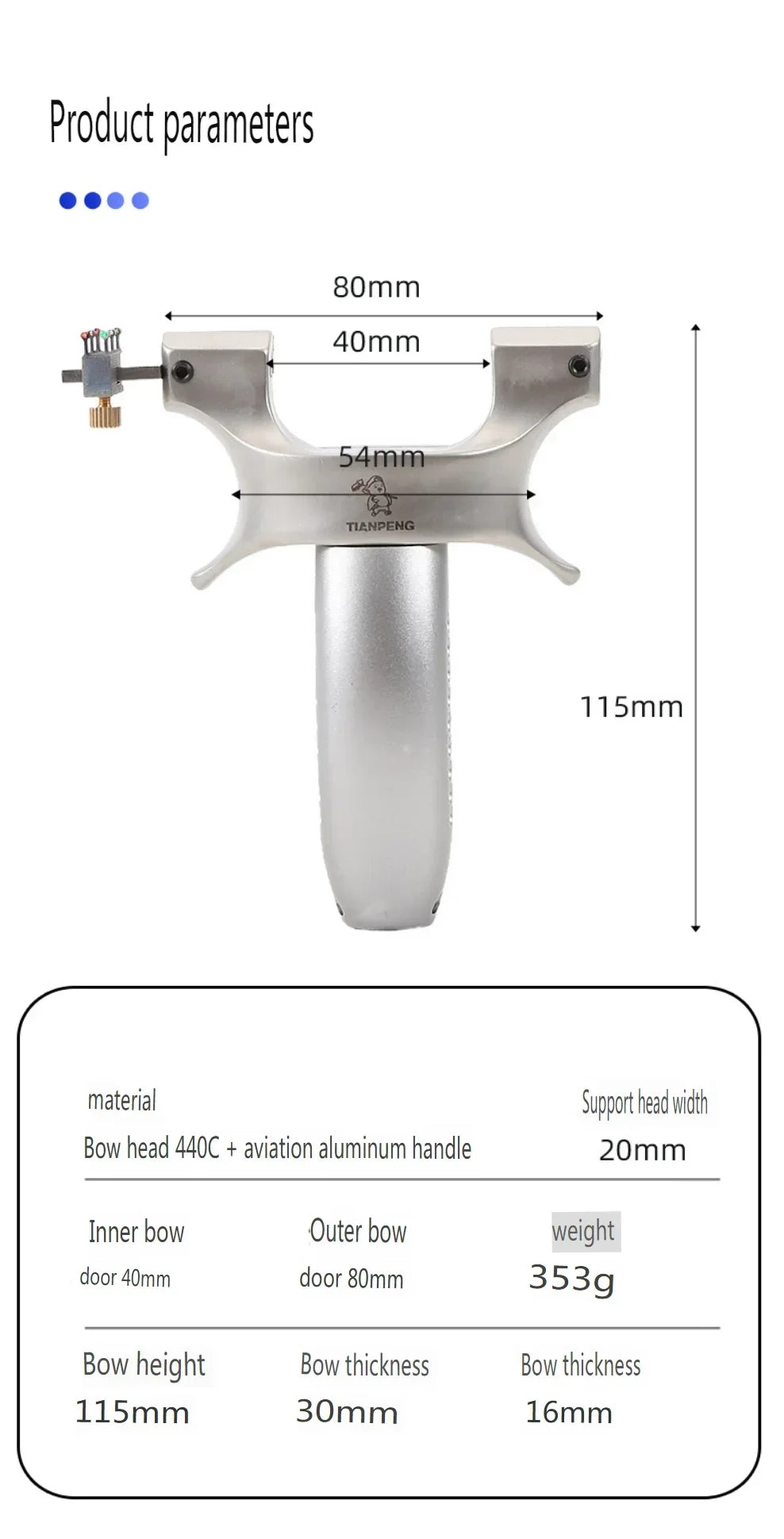 Powerful Metal Slingshot Precise Aiming Catapult Outdoor Hunting Shooting Slingshot Rubber Band Outdoor tool