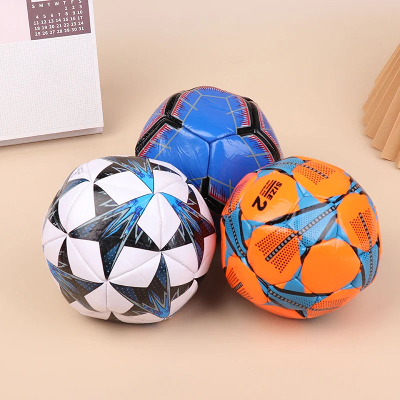 New 15CM Mini Soccer Balls Size 2 Standard High Quality PU Material Outdoor Kids Toys Sports Football Match Summer Beach Party
