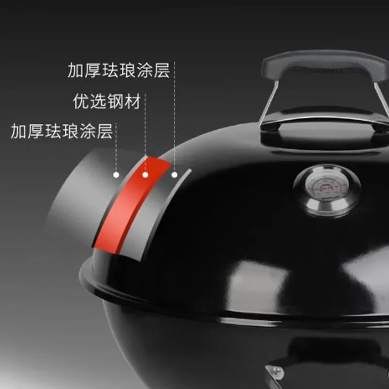 Garden Cookware BBQ Grills Kitchen Camping Portable Kitchen BBQ Grills Brazier Charcoal Barbecue Utensils Queimar O Forno LLBB