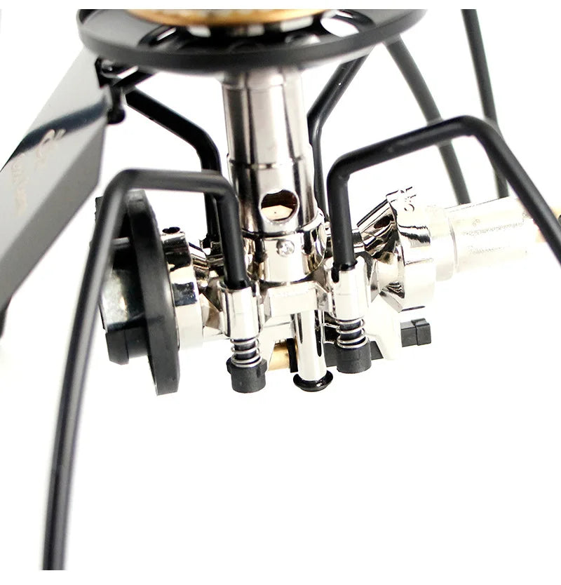 Windproof and Anti-Scald Camping Stove  Outdoor Tourist Burner Parts  Spider Stove  Backpack  Hiking Gas Furnace