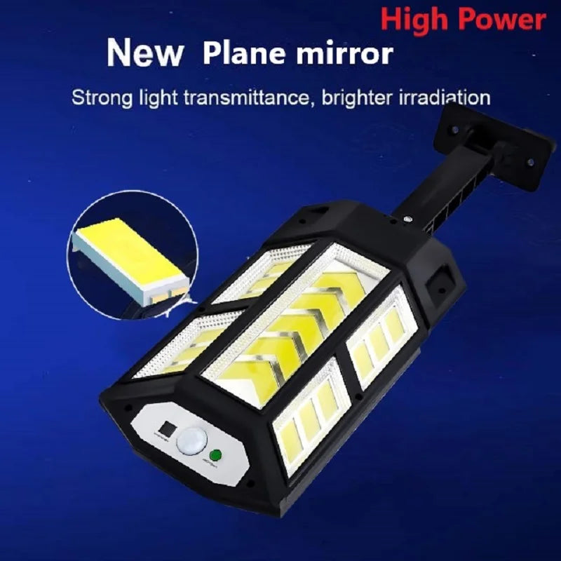 10000 Lumen powerful Solar Led Light Outdoor Solar Lamp of Motion Sensor 4Mode Waterproof Solar Garden Light Street Yard Lantern