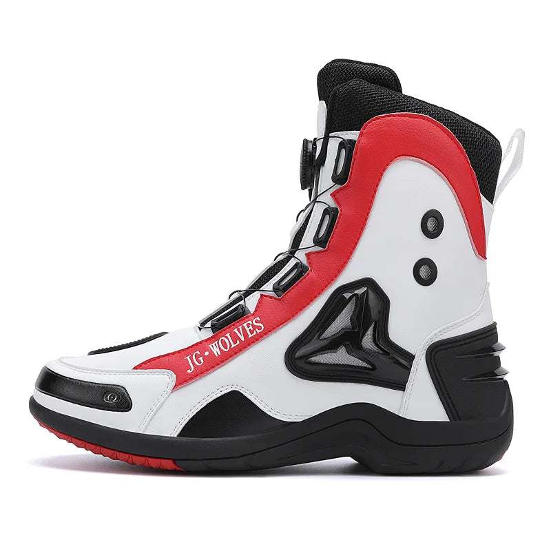 Scoyco Men Motorcycle Boots Motorcycle Shoes Enduro Motorcycle Boots Anti-fall Motorcycle Boots Breathable  Riding Boots