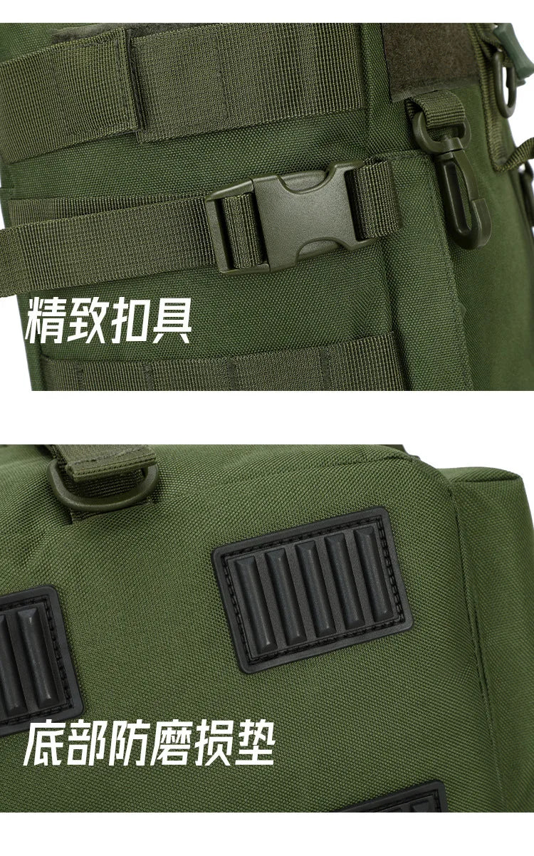 Outdoor Hiking Sports Tactical Backpack Waterproof Riding Fishing Bag Rucksack Men Women Climbing Camping Travel Shoulder Bags