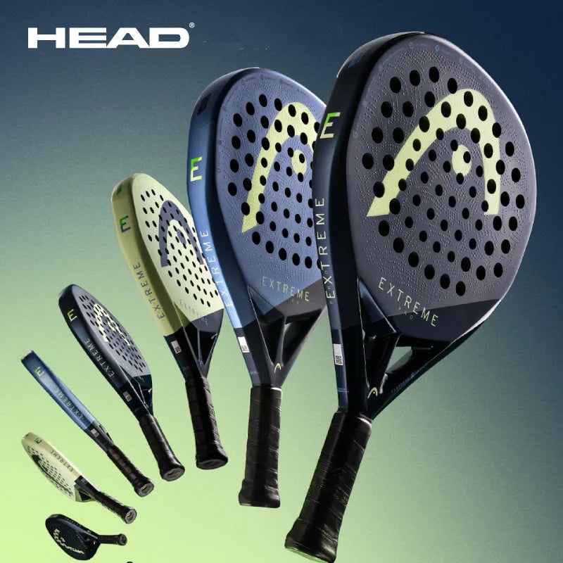HEAD Tennis Padel Rackets EXTREME 2025 Series Carbon Fibre EVA Memory Flex Foam Core PADEL Plate Tennis Racquets Advanced