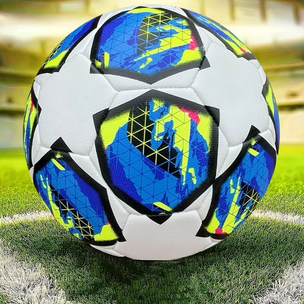 High Quality Standard Size 5 Soccer Ball Professional Seamless League Match Balls PU Material Children's Football School