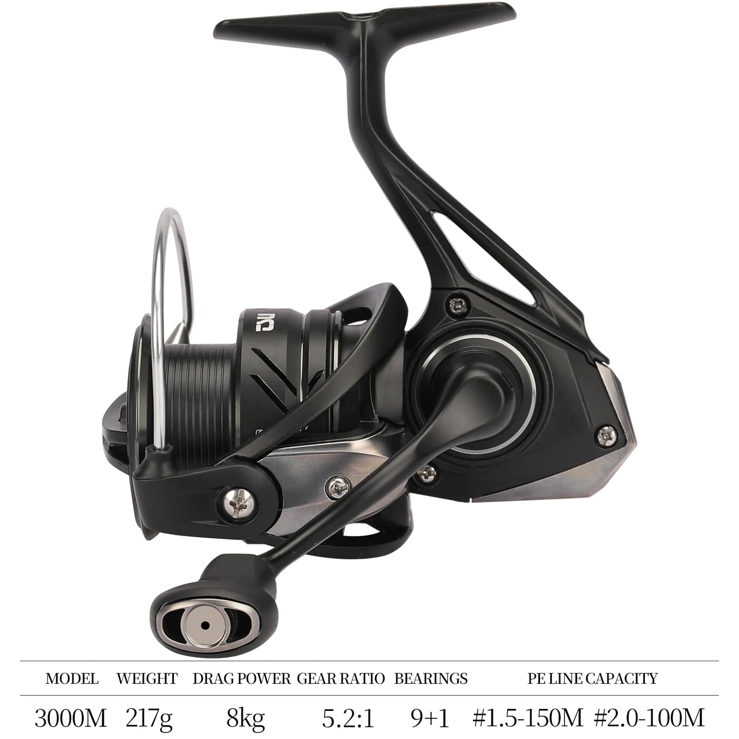 TSURINOYA  Spinning Fishing Reel FRANCIS FS PRO 800S 1000 C2000S 2500S 3000M 4000M 158g Shallow Spool Versatile Long Cast Bass