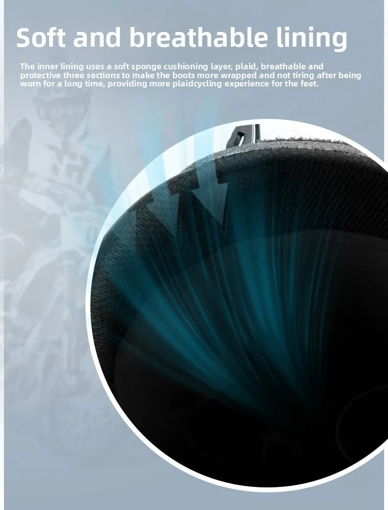 TR tiger MX3 Motorcycle Off-Road Boots Anti-fall Lindau ADV Rally Activity shaft Riding boots High Top Adult