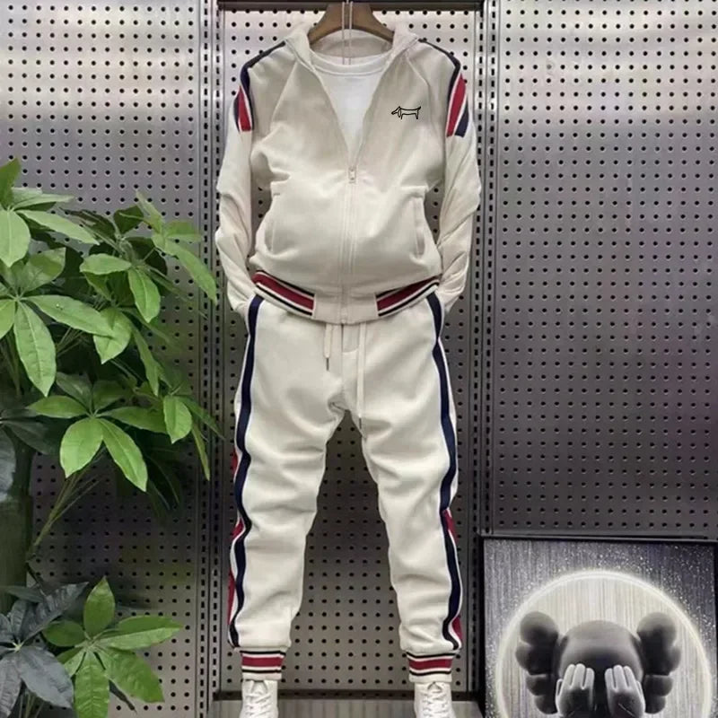 Spring Golf Wear Men Sets 2025 New Two Piece Set Fashion Casual Coat Sports Pants High Quality Golf Clothing Men Golf Suits