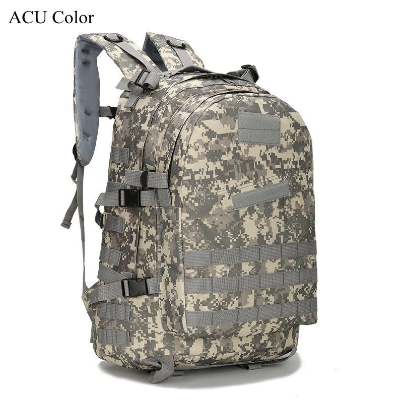 Tactical 3D Backpack 25L Backpack Nylon 900D Fabric Mens Bag Waterproof 3D Molle Backpack for Trekking Camping Mountaineering