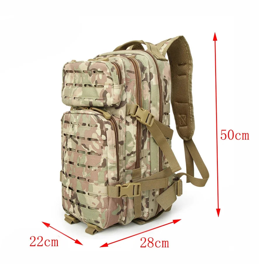Outdoor Molle Hunting Tactical 900D Nylon Backpack 30L Hiking Trekking Camping Outdoor Bag Hunting Camouflage Knapsack