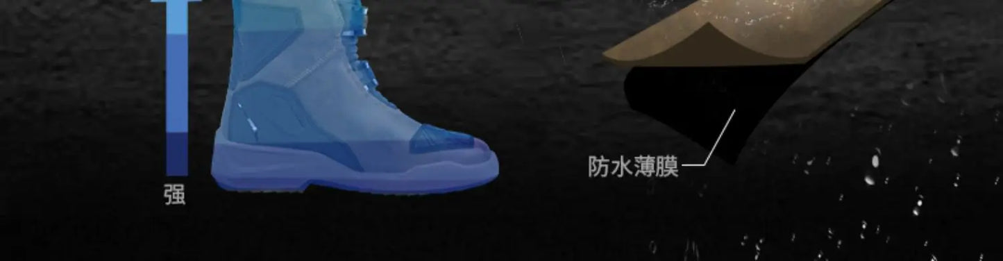 Scoyco Motorcycle Boots Wear-resistant Men's Biker Boots Anti-slip Motorcycle Boots Enduro Waterproof Leather Motocross Boots