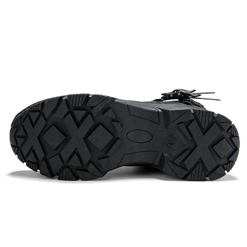 Summer Breathable Anti-fall Durable Off-road Motorcycle Riding Boots Knight Shoes Dirtbiker Cycling Anti-fall Botas