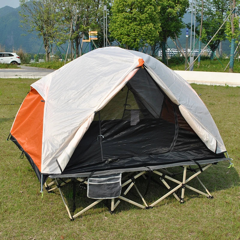 Camping Tent 2 Person, Professional Waterproof & Windproof Lightweight Backpacking Tent Can Be Cot Tent,bed Tent Not Include Bed
