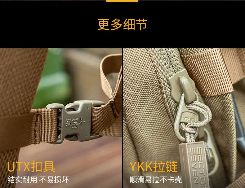 New Outdoor Mountaineering Army Fans Tactical Equipment Pack 24-hour Multi Functional Assault Action Backpack