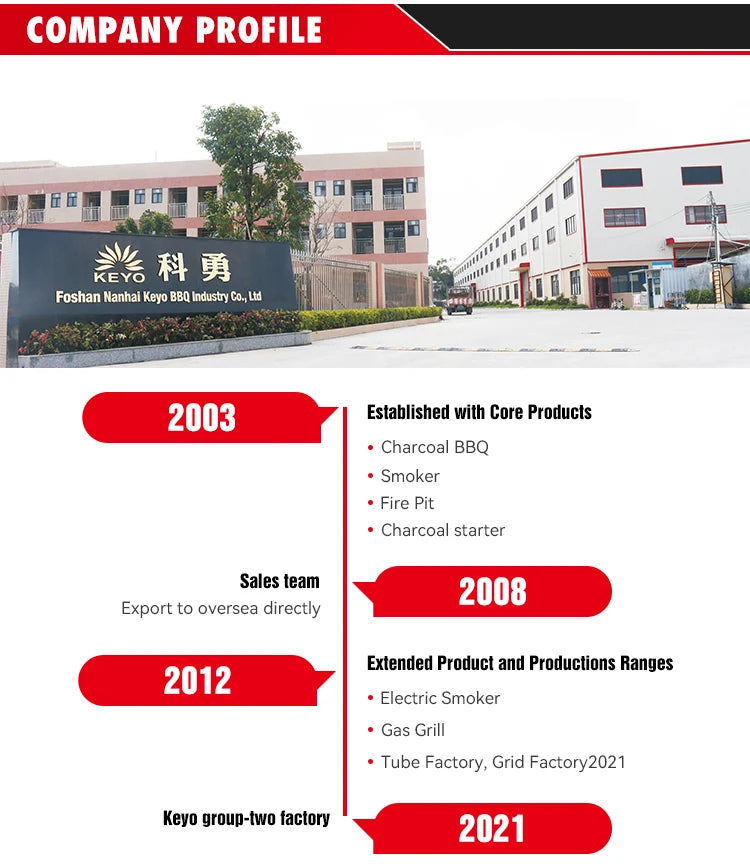 Heavy Duty Garden Barrel Trolley Barbeque Grill Outdoor Smoker Barbecue Grill Charcoal Bbq Grill with Side Table