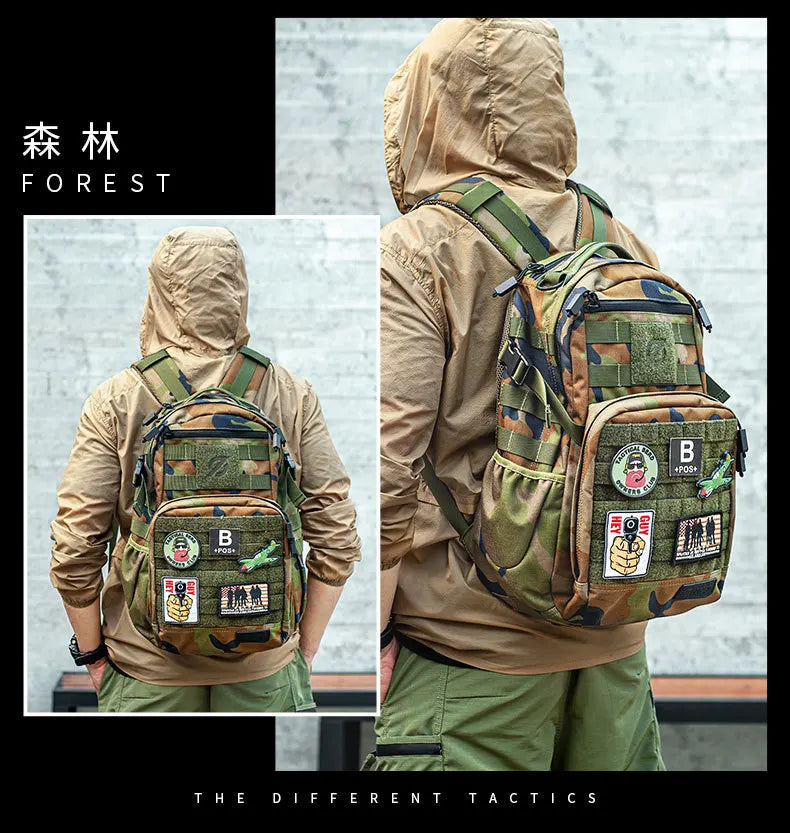 New Outdoor Mountaineering Army Fans Tactical Equipment Pack 24-hour Multi Functional Assault Action Backpack