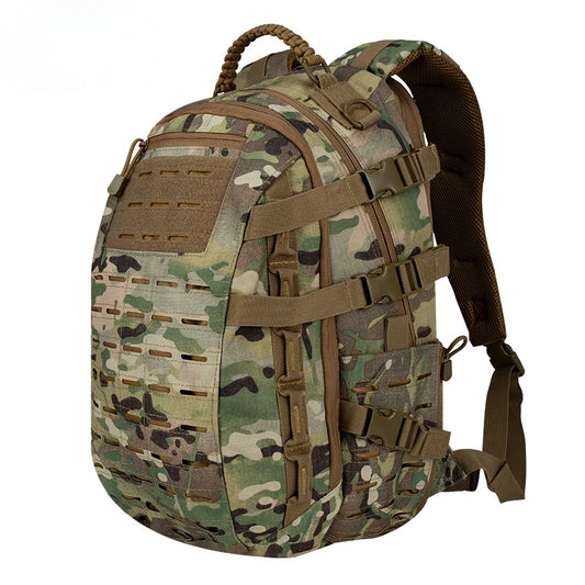 Yakota Tactical Backpack Hiking Outdoor Bag Camouflage Double Shoulder Dragon Egg Bag Student Commuter Computer Backpack