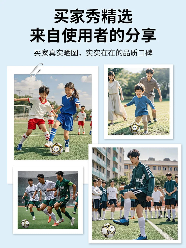 FIFA Approved Size 5 Soccer Ball for Adults, Youth & Students - Professional Training & Match Football with Enhanced Durability