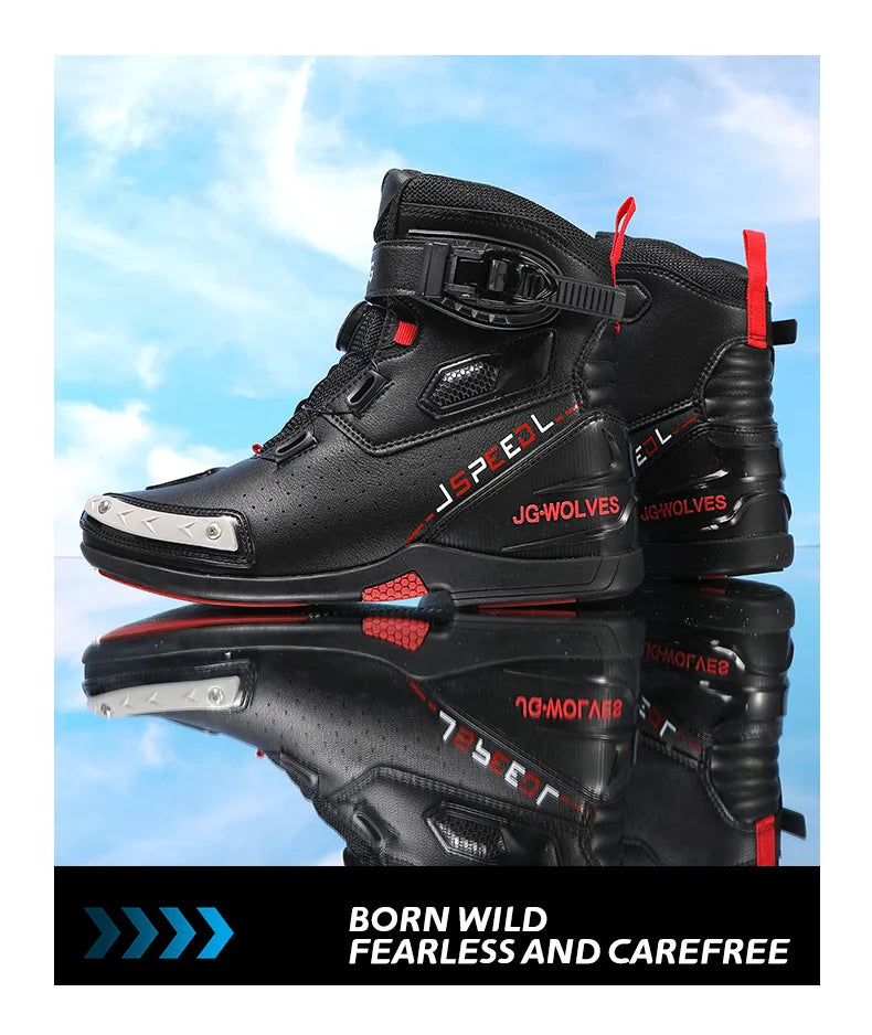 New MOTO shoes summer breathable non-slip wear-resistant riding boots outdoor riding Boots For Motorcycle 47