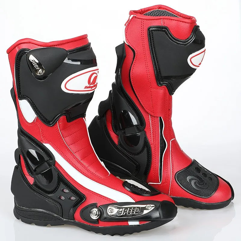Motorcycle Boots Men Motorcycle Shoes Botas Moto Motocross Boots Motorbike Biker off-Road Racing Riding Boots