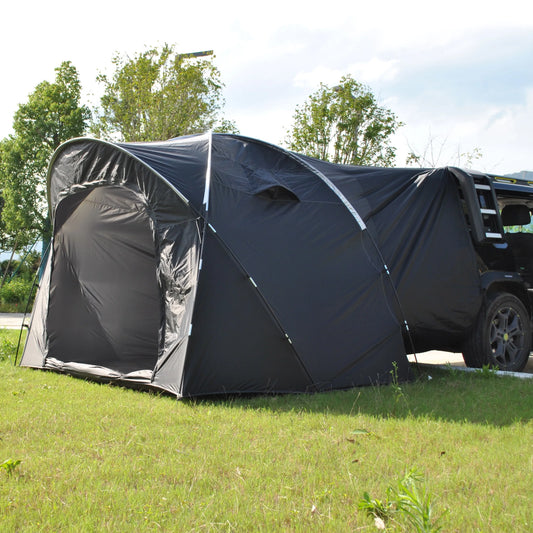6 Person SUV Tent for Camping Double Layer PU3000mm Waterproof UPF 50+ UV Protection Electric Vehicle Car Tent Multi-use