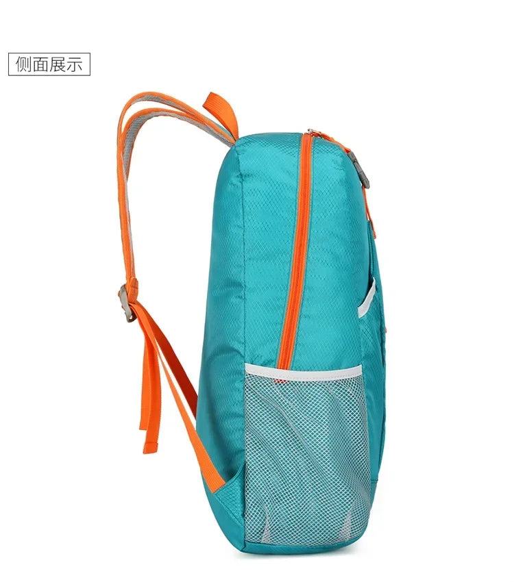 25L Light Folding Waterproof Unisex Hiking Fitness Camping waterproof Climbing Travel Bag Outdoor Sports Leisure Backpack