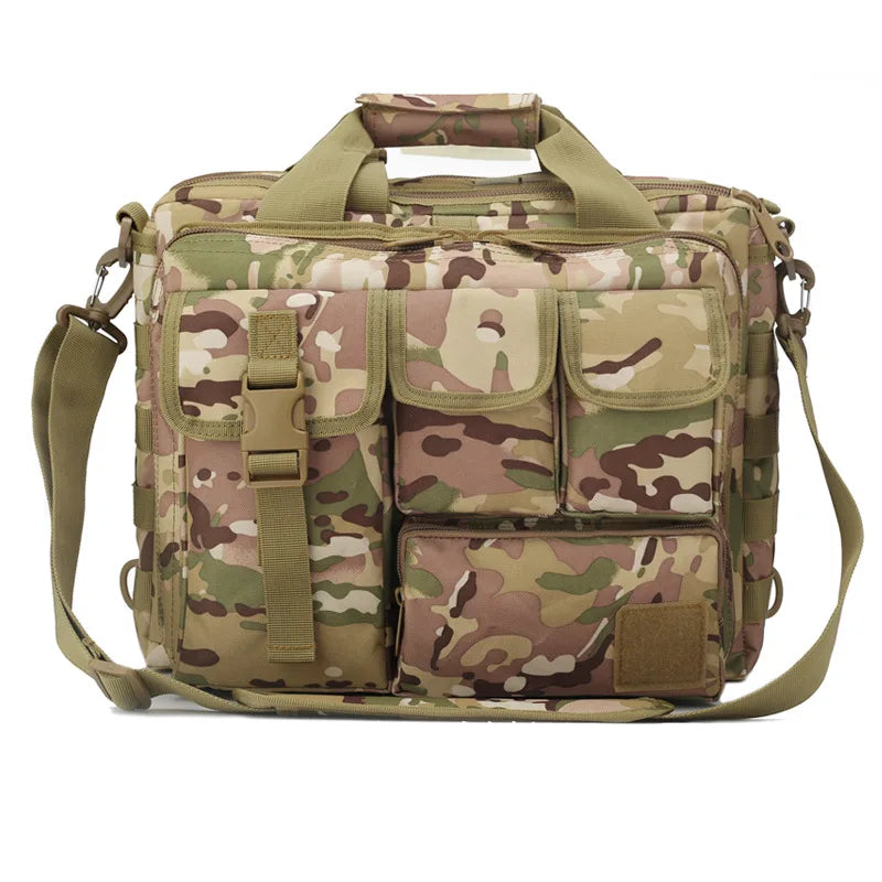 Military Backpack Tactical Molle Nylon Messenger Shoulder Bag Laptop Handbags Briefcase Outdoor Multifunction Climbing Bag