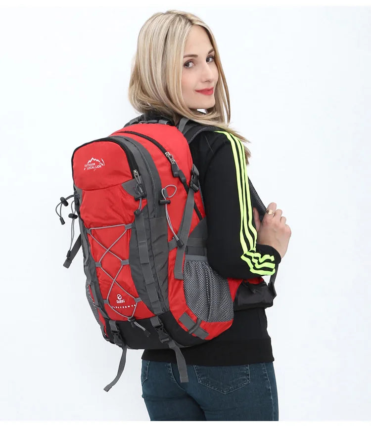 40L Nylon Waterproof Trekking Backpack Outdoor Military Rucksack Tactical Sports Camping Hiking Fishing Hunting Backpack Mochlia