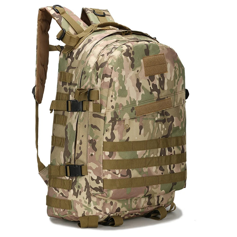 Men's Tactical Backpack Army Molle Assault Bag Outdoor Hiking Trekking Camping Hunting Bag Multicam Camouflage Backpack Mochila