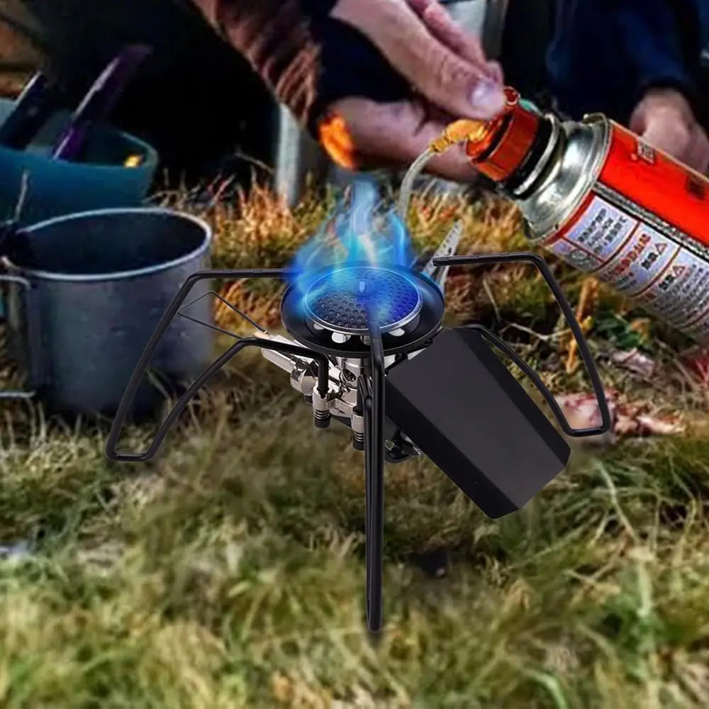 ST-310 Spider Folding Card Stove 2900W High-power Outdoor Portable Stainless Steel Stove For Camping Picnic BBQ Gas Stove