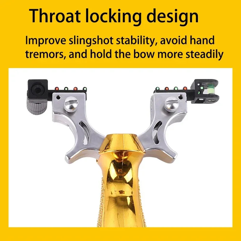 Hunting laser slingshot Outdoor high precision shooting slingsshot powerful spring sling shot catapult hunting acessories