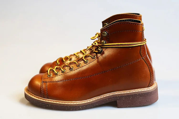 Mens British Wind Retro Boots Motorcycle Short Boots Men's Leather Boot Casual Work Shoes Men Women's Tide Chelsea Boots