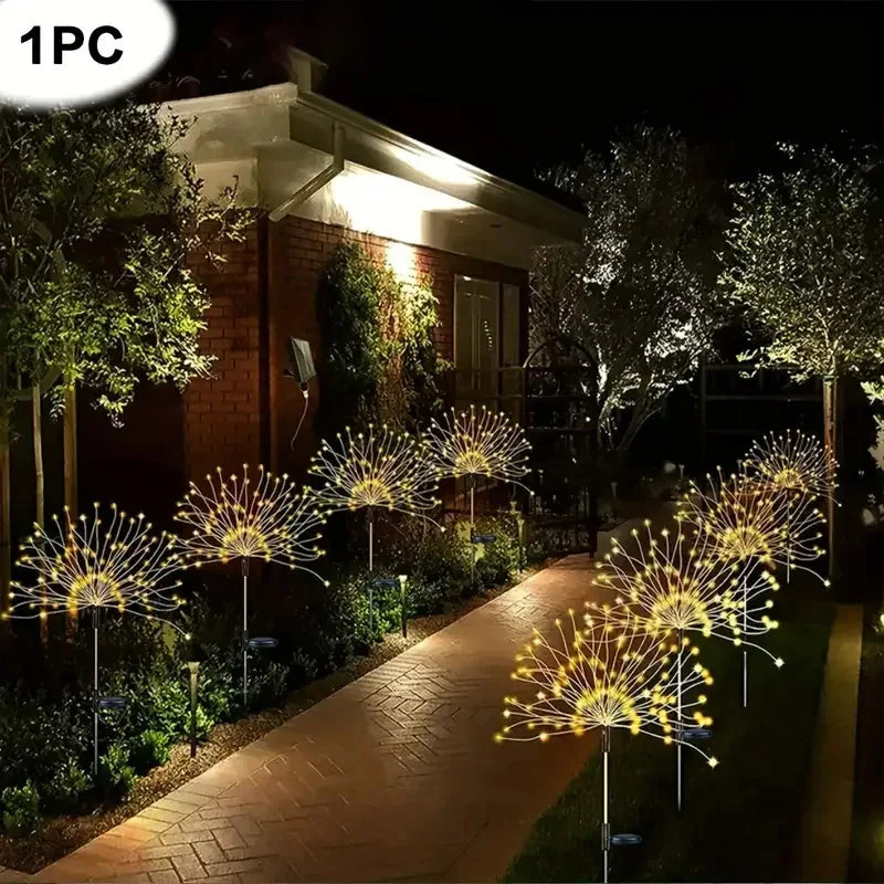 Super Solar LED Light Outdoor Waterproof Solar Light 8 Lighting Modes DIY Fairy Light Holiday Decorative garden Lights Lamp