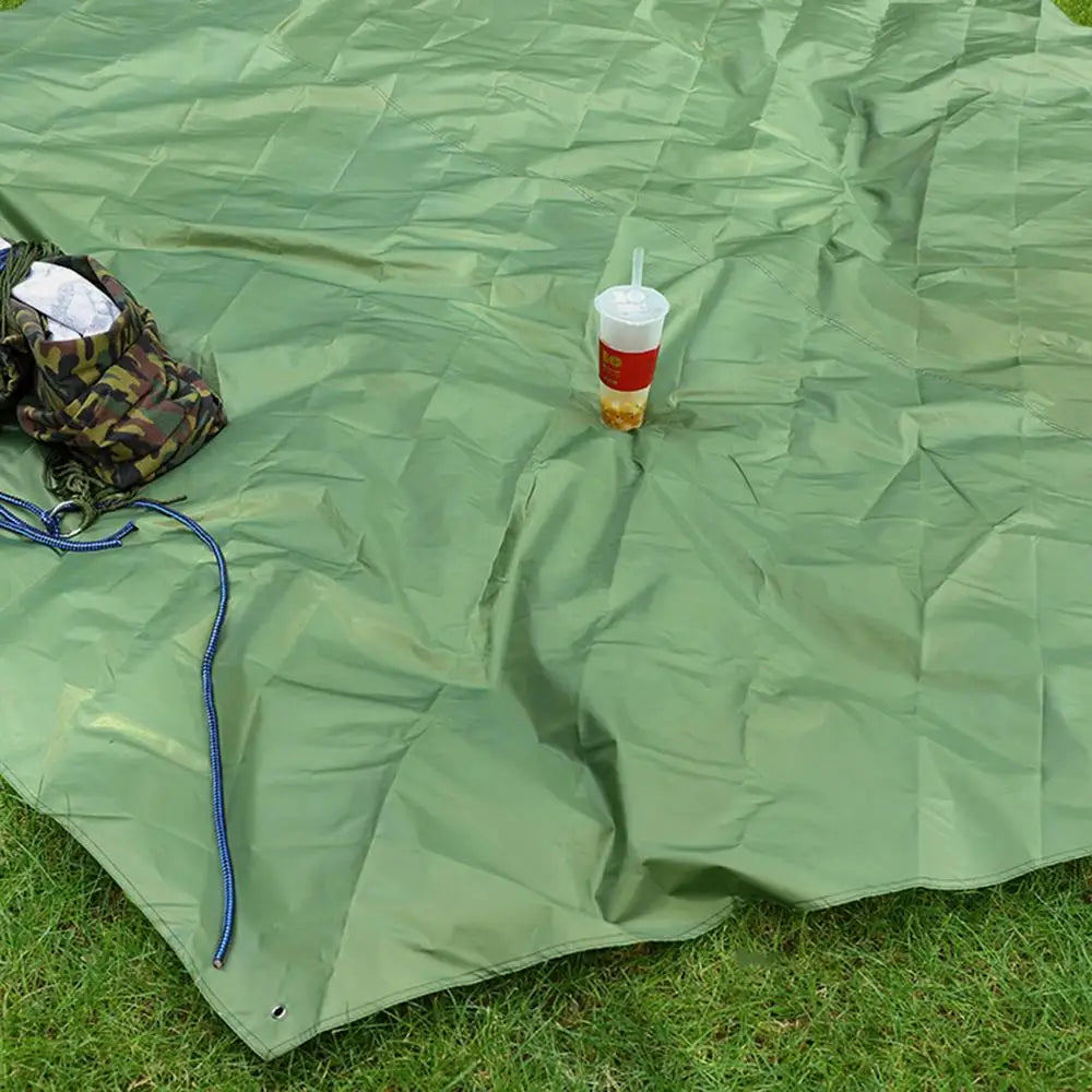 Hexagon Camping Mat Large Waterproof Ground Sheet Footprint Picnic Mat Hexagonal Tent Tarp Awning Shade Beach Travel Mat