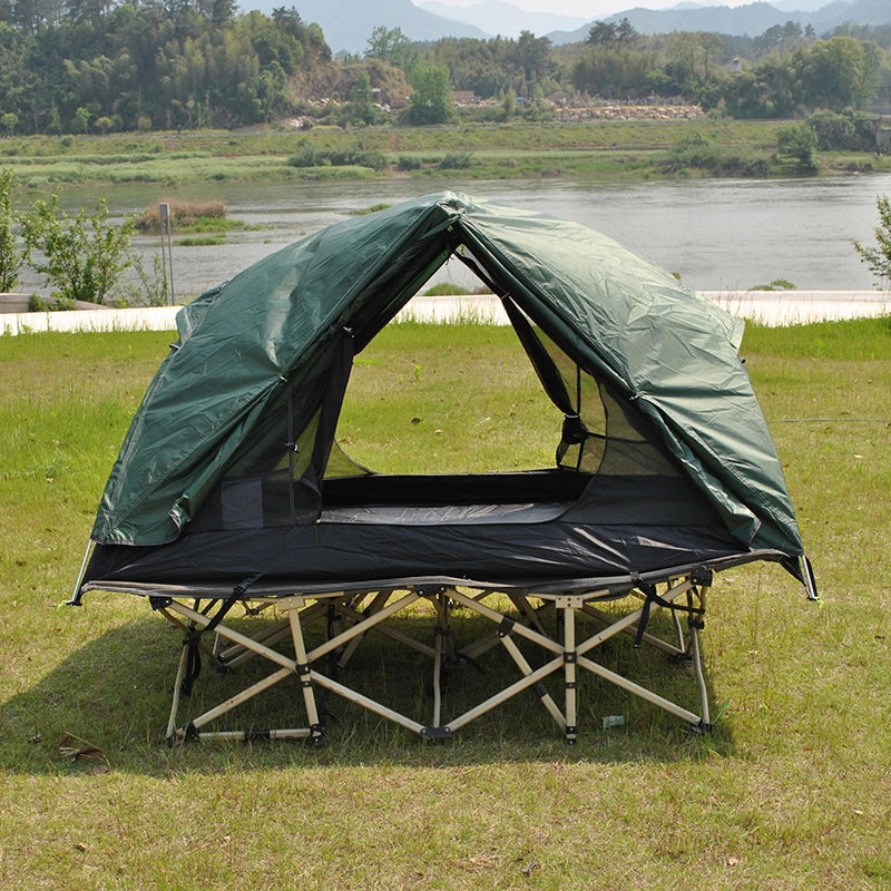 Camping Tent 2 Person, Professional Waterproof & Windproof Lightweight Backpacking Tent Can Be Cot Tent,bed Tent Not Include Bed