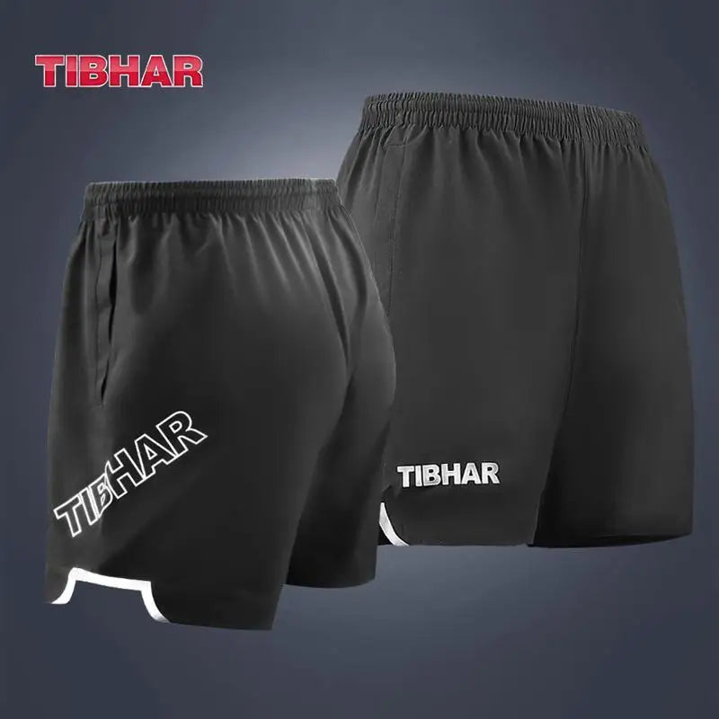 TIBHAR Table Tennis Shorts Men's and Women's Sports Shorts Quick Drying, Breathable, Loose and Comfortable