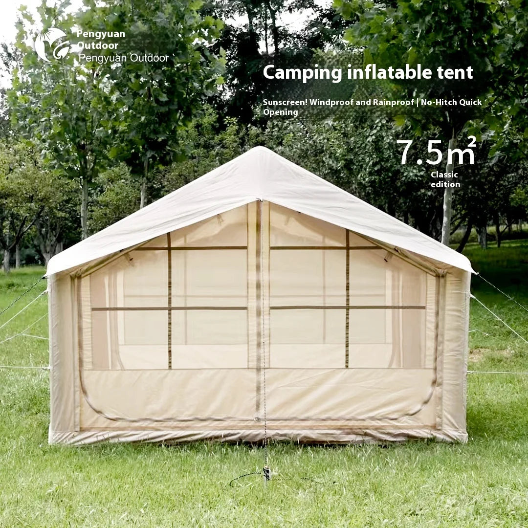 Automatic Inflatable Camping Tent Quick Setup Sunshade Waterproof Windproof for Outdoor Travel