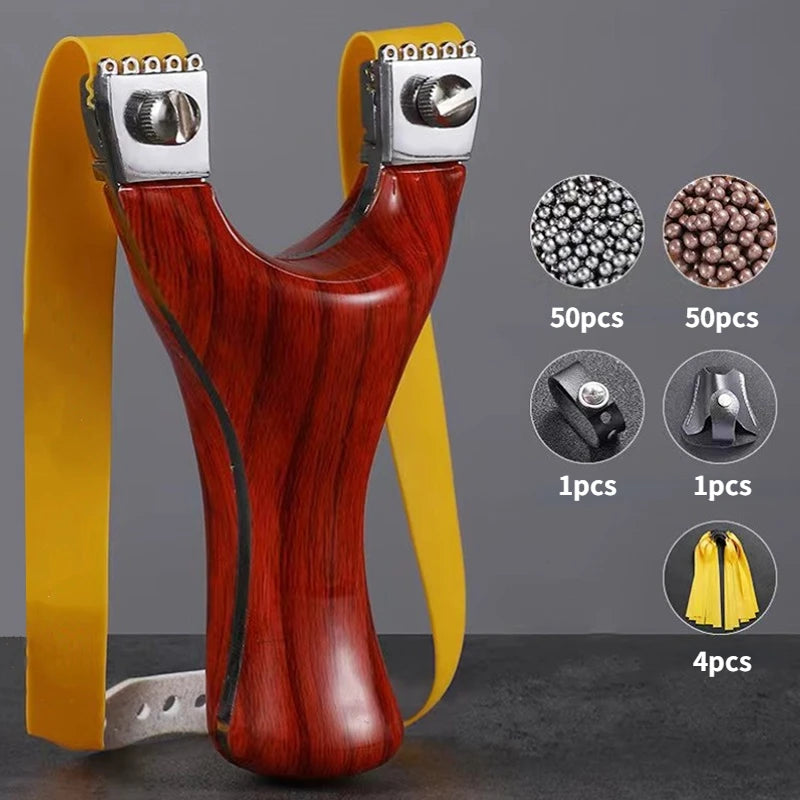 Professional Hunting Slingshot Resin Slingshot Flat Rubber Band Powerful Game High Quality Catapult Competition Toy Accessories