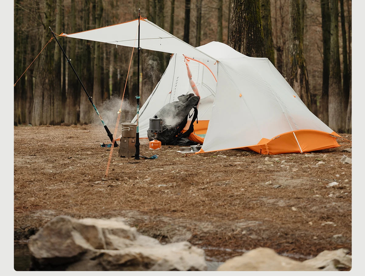 BLACKDEER Nova Camping Tent 1 Person Ultralight Tent Nylon Silicone Coated Waterproof Hiking Backpacking Outdoor DAC Pole 1.08kg