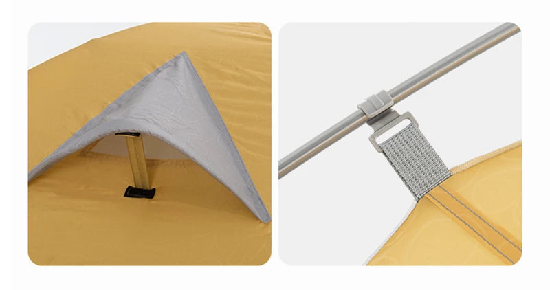 Naturehike Ultralight Tent 3-4 Person Waterproof Camping hiking tent Outdoor Double Layer Hiking Fishing Tourist Beach Tents