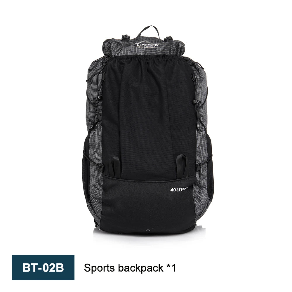 Widesea Camping Backpack 40L Hiking Bag Sports Men's Backpacks Ultralight Waterproof Trekking Travel Essentials Camping Supplies