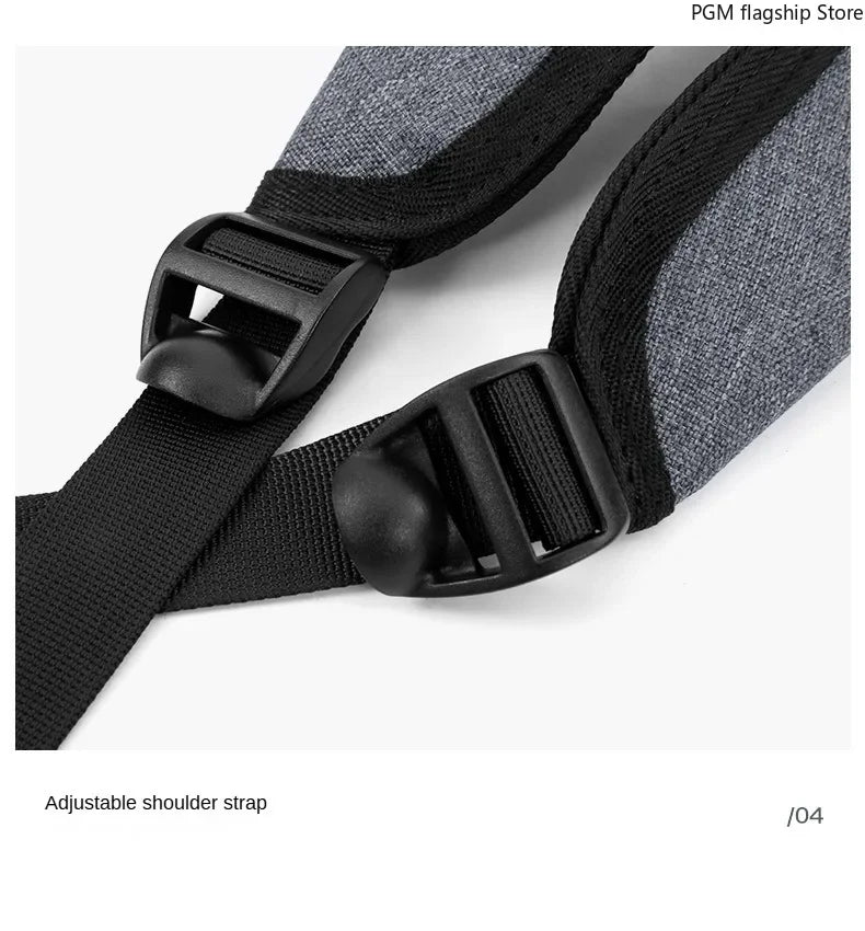 PGM Men's Golf Stand Bag, Stable Waterproof Stand Bag, Ultra-light Portable Golf Bag QB092