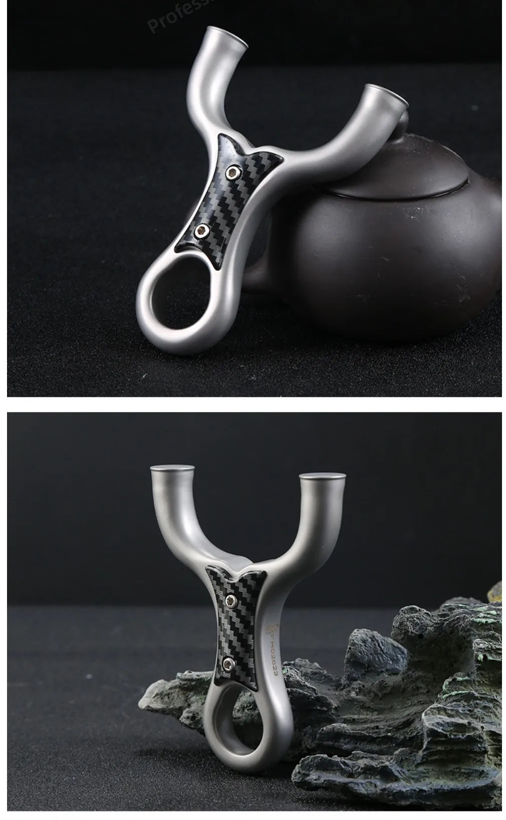 Powerful shooting slingshot outdoor shooting hunting 440C stainless steel slingshot competition accessories catapult