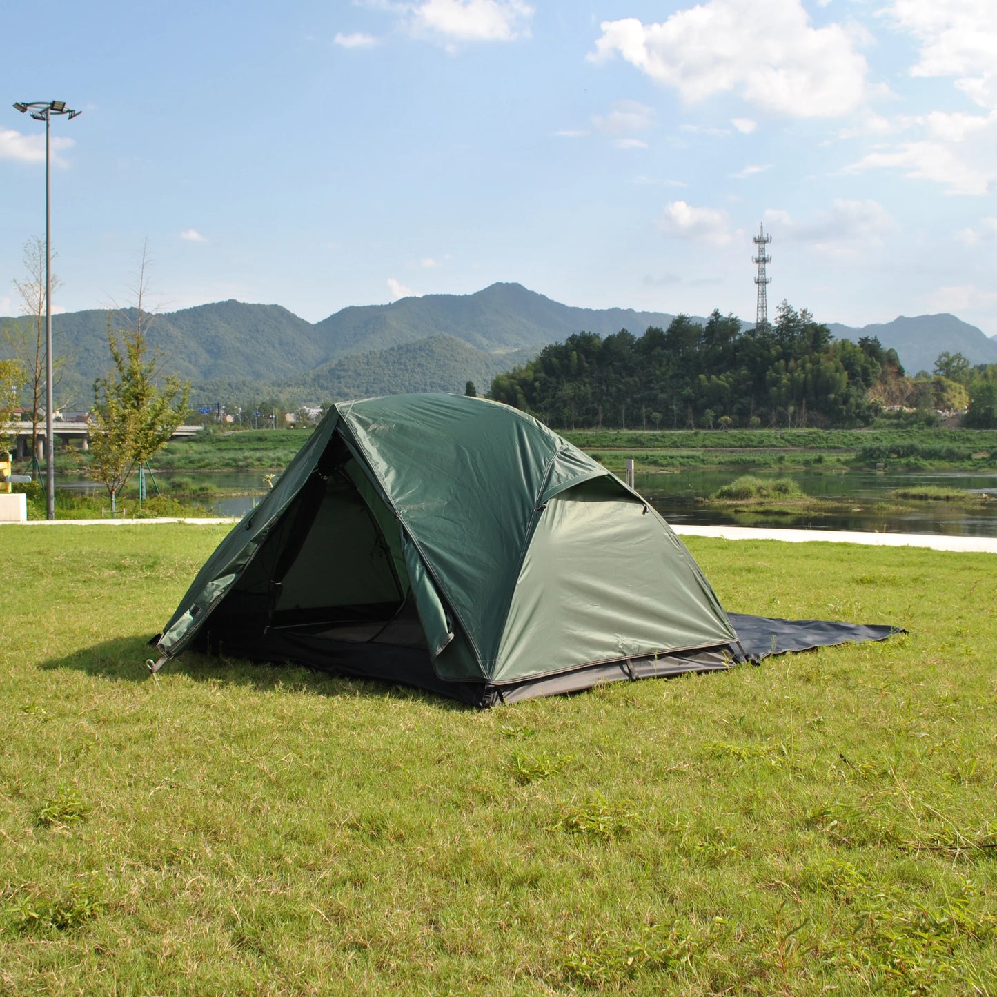 Ultralight Tent, Double Layers, 2 Person Camping Tent, Backpacking Tent, Come with footprint,CZX-484