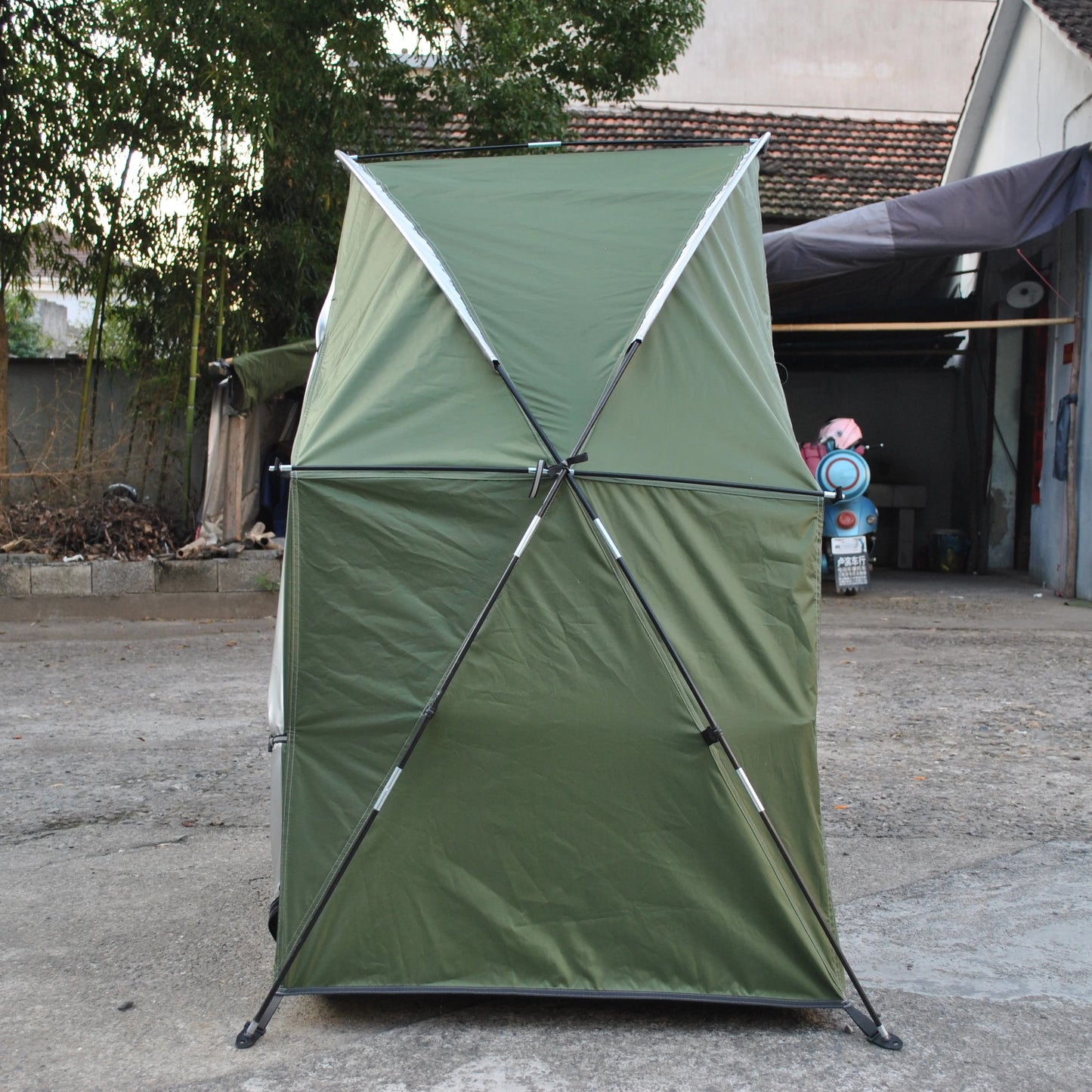 Durable Outdoor Sketching Tent for Backpacking,CZX-725 1 Person Tent Not Include Cot,1 Person Tent,Ground Tent,Practice Tent