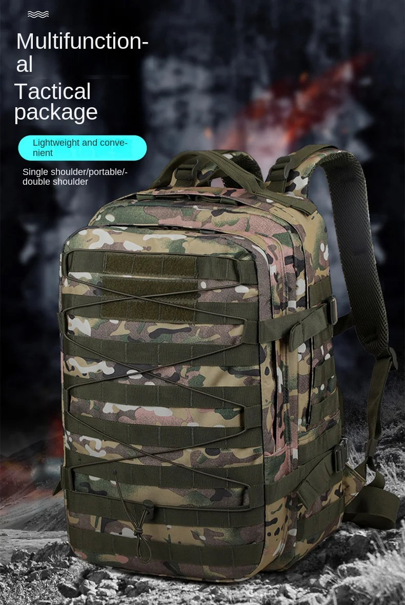 Tactical Camouflage Backpack Molle Hunting Backpacks Waterproof Camping Hiking Hunting Trekking Climbing Outdoor Bags Rucksack