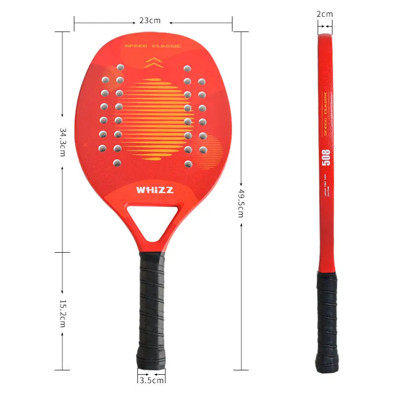 Factory Wholesale High Modulus OEM  Professional Carbon Fiber Tennis Beach Padel Racket
