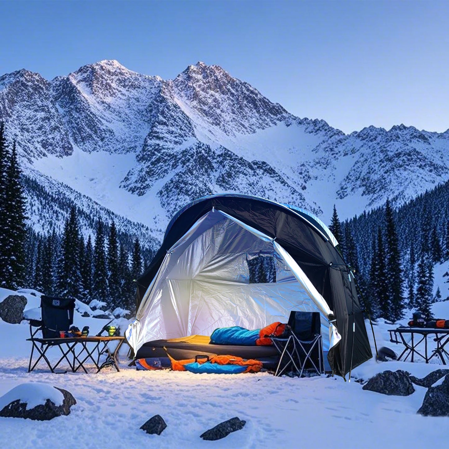 Durable Outdoor Sketching Tent for Backpacking,CZX-725 1 Person Tent Not Include Cot,1 Person Tent,Ground Tent,Practice Tent